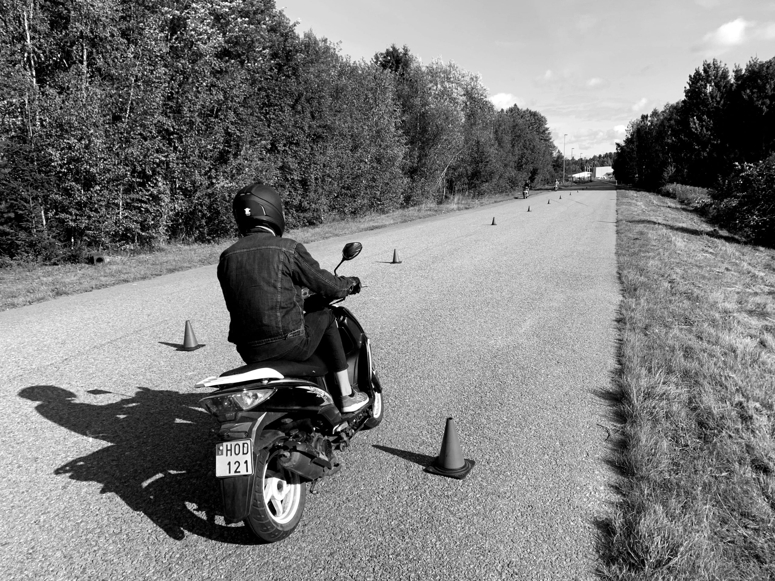 Moped Bild
